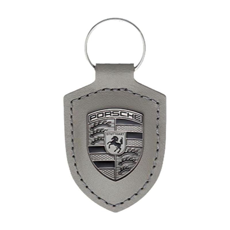【新品上市】Porsche 保时捷经典系列盾徽钥匙圈真皮钥匙扣钥匙链