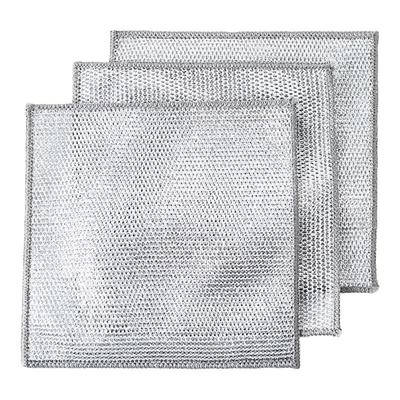 钢丝清洁布银丝抹布不沾油