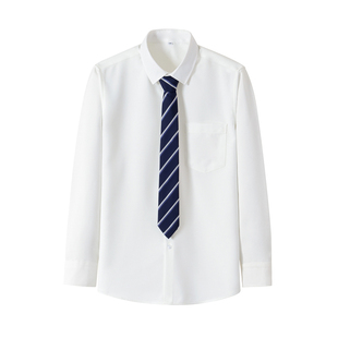木村叔dk原创刺绣樱崎星奶白色风琴褶免烫日系制服春秋季长袖衬衫