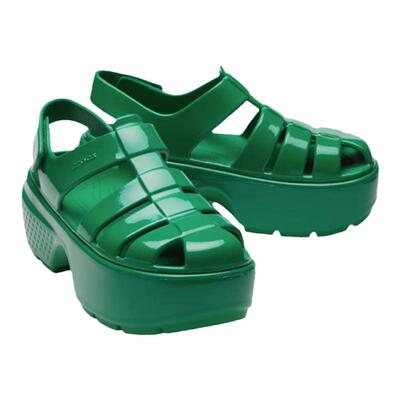 Crocs卡骆驰凉鞋厚底镂空透气