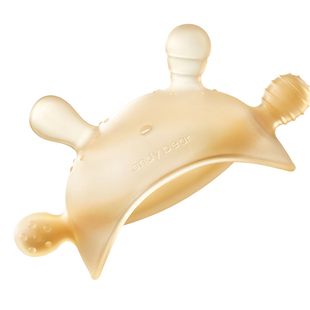 牙胶婴儿磨牙棒6个月4以上玩具水煮宝宝口欲咬胶兔子防吃手小月龄