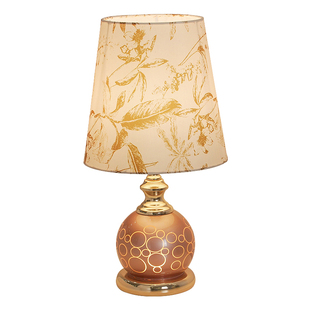 高端卧室床头灯简约现代婚庆家用轻奢玻璃高级感三色灯泡调光台灯