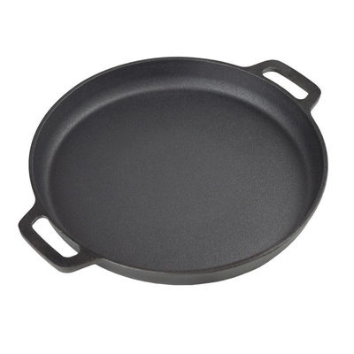 加厚无涂层鏊子平底锅生铁手抓饼