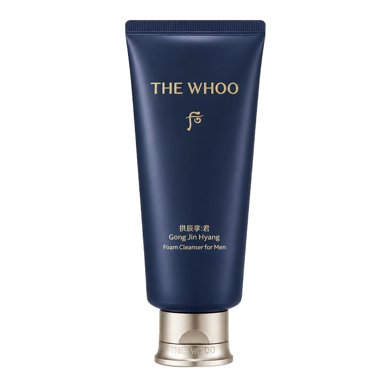 whoo后拱辰享君洗面奶男士专用泡沫洁面清爽控油官方旗舰店正品