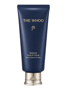 whoo后拱辰享君洗面奶男士专用泡沫洁面清爽控油官方旗舰店正品