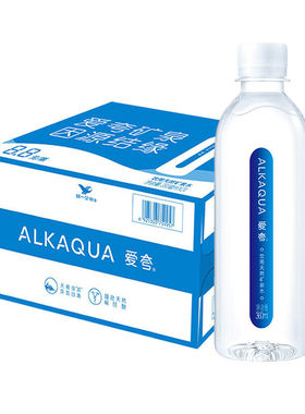 统一爱夸矿泉水360ml*24瓶整箱批特价小瓶装爱洛长白山天然饮用水