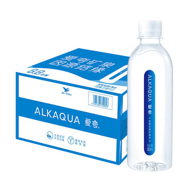 统一爱夸矿泉水360ml*24瓶整箱批特价小瓶装爱洛长白山天然饮用水