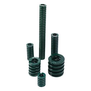 扁线绿色模具弹簧外径SWH35 40 50 TH60 70mm 合金钢弹簧50-400