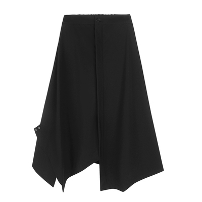 不规则半身裙女夏a字遮胯显瘦