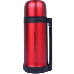 正品乐扣乐扣保温壶大容量不锈钢保温杯便携水杯带提手户外水壶