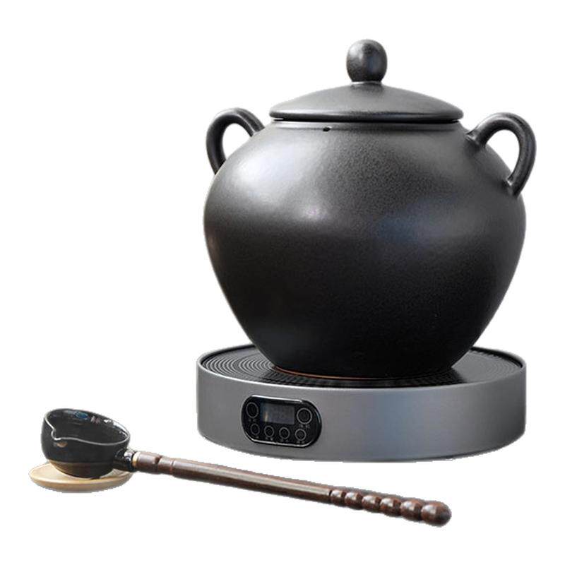 空隐中式茶煮茶斧釜电陶炉茶炉新茶壶
