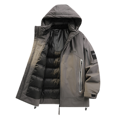贵人鸟石墨烯工装羽绒服男款冬季
