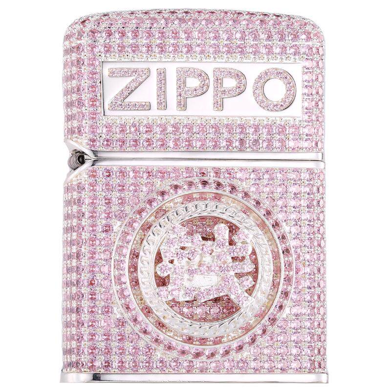 zippo正品打火机转钱满钻