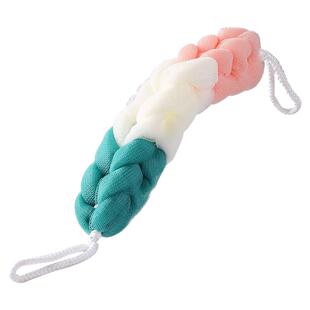 洁丽雅海绵沐浴球泡澡搓澡两用成人洗澡擦搓后背神器浴花长条起泡