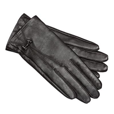 羊皮加绒加厚骑车防寒触摸屏手套