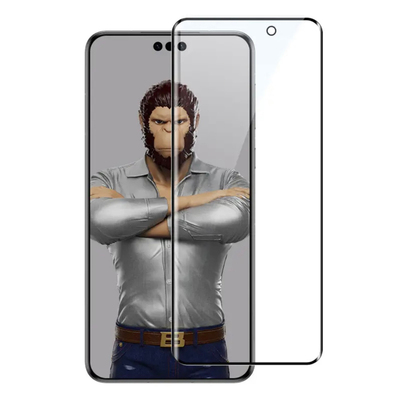 蓝猩华为全胶钢化膜热弯曲面高清