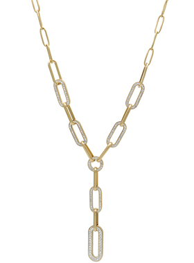 ZOXI钛钢大牌夸张卫衣项链毛衣链