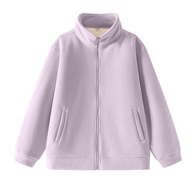 班尼路S&K系列双面奥粒绒开衫外套女秋冬新款加绒亲肤保暖卫衣女N