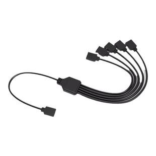 机箱风扇ARGB分线器拓展延长线集线器5V3针转接头一分三连接线
