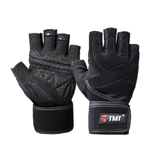 健身手套男单杠女器械撸铁带护腕训练防滑半指运动引体向上防起茧