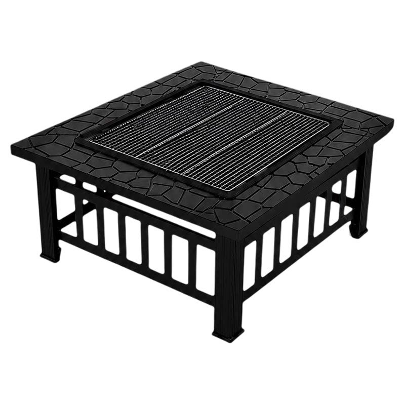 新款围炉煮茶烤火炉套装器具全套烤火桌子碳火炉子炭炉烧烤一体桌