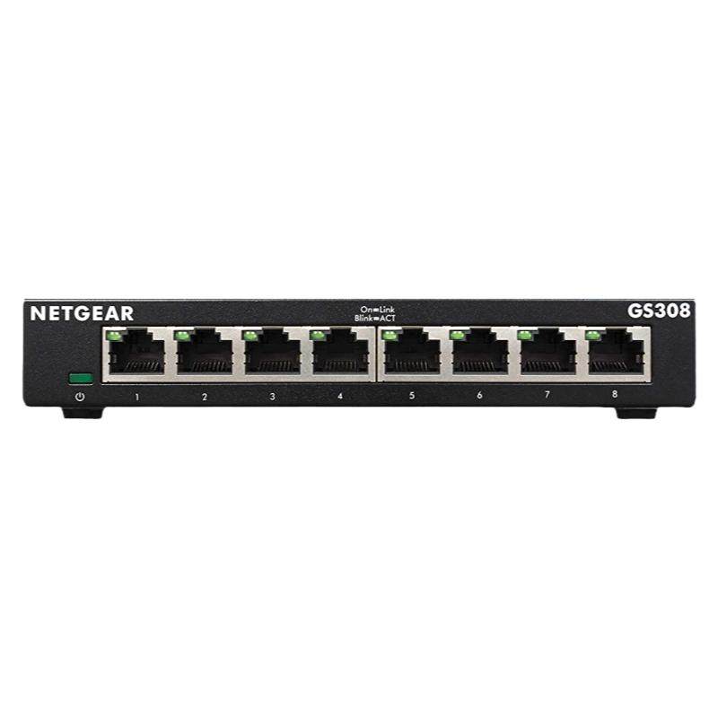 正常发货！NETGEAR美国网件GS308/GS105交换机 5口/8口千兆国标网线分线器八口分流器集线器交换器1000