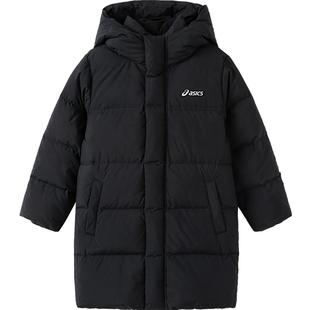 亚瑟士儿童羽绒服2025冬季儿童中长款面包服加厚保暖防水男童外套