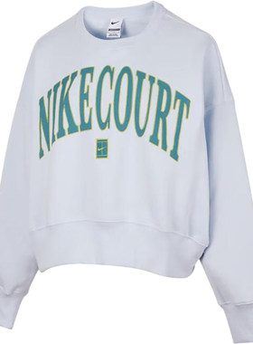 Nike/耐克官方正品舒适春季新款女士针织保暖宽松卫衣HQ0352-085