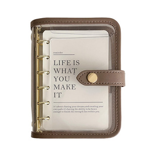 2025年新款高颜值A5活页笔记本A7手帐本商务办公工作记事本日记本