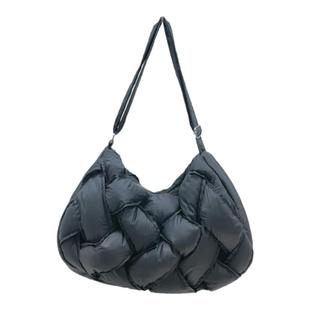 cos风设计感云朵包女大容量小众超轻充棉羽绒包单肩斜挎托特包