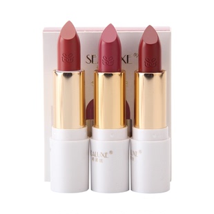 绿叶爱生活希诺丝炫彩滋润唇膏口红3支正品保湿滋润不脱色