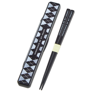 日本进口SKATER斯凯达筷勺套装男士家用旅游便携式带饭筷子勺子