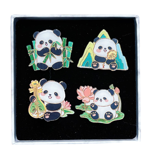 中国风特色文创伴手礼送老外客户生日礼物熊猫周边冰箱贴出国新年