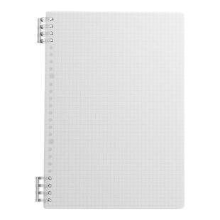 晨光B5活页线圈本不硌手横线笔记本子网格多规格A4可拆卸替芯加厚学生初高中生考研错题本ins风线圈本