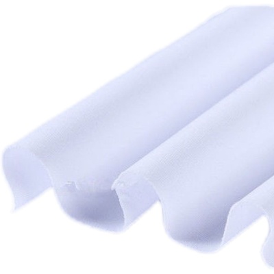 全棉白色衬衫外衣布料挺括舒适