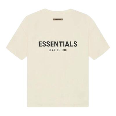 Essentials背部胶印短袖T恤