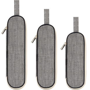 【吸管餐具拉链收纳袋】户外便携式600D牛津布内层铝箔防潮防霉