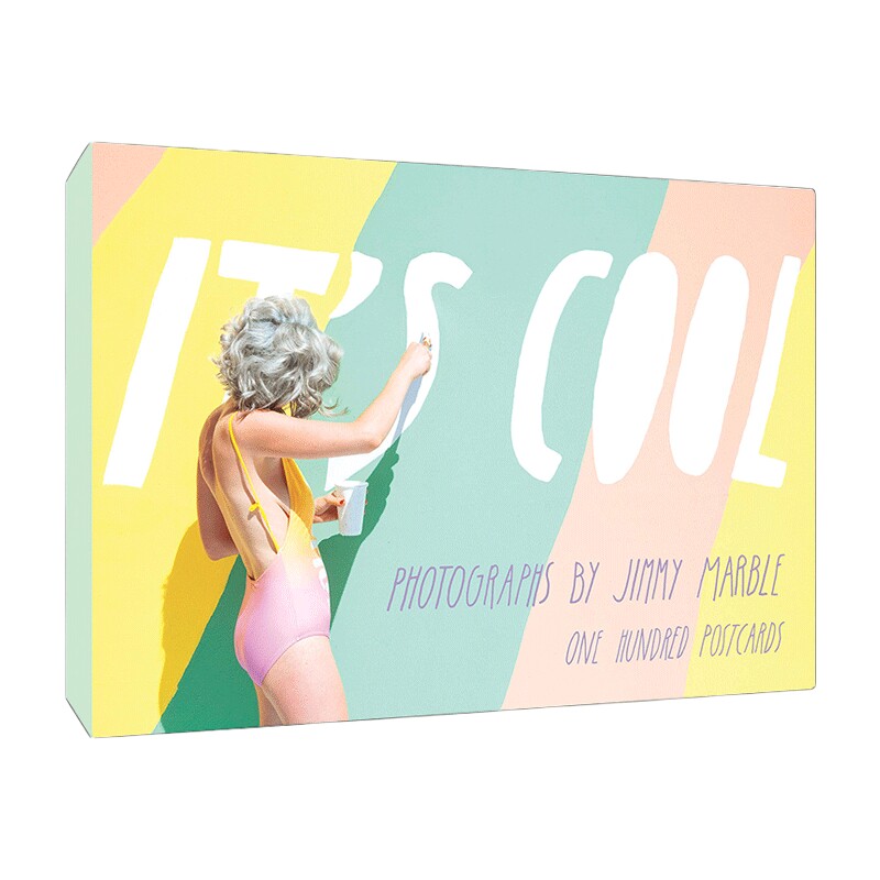英文原版 It's Cool 100 Postcards 超酷的 100张梦幻明信片 人物摄影色彩 英文版 进口英语原版书籍