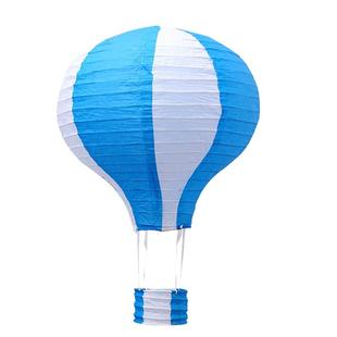 节日纸质热气球装饰商超幼儿园童装店橱窗纸灯笼4S店吊顶美陈挂饰