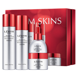 LERFM蓝尼芳可焕亮双抗套盒抗皱紧致淡纹补水保湿水乳四件套正品