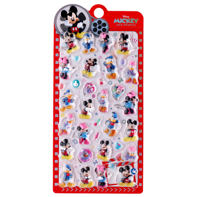 米奇米妮唐老鸭立体水晶浮雕贴纸