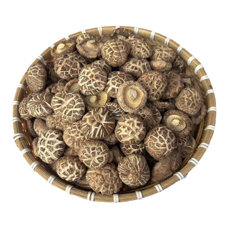 泌阳大花菇5斤大包装椴木花菇剪脚干货土特产野生花菇香菇类味
