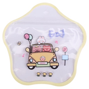 卡通插画星星手工礼品包装袋儿童零食糖果巧克力曲奇密封分装袋子