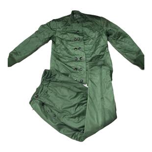 防寒温区棉衣棉裤冬棉袄棉裤套装防寒保暖轻柔软暖橄榄色