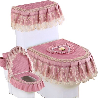 水箱收纳坐便套防尘可拆洗马桶垫