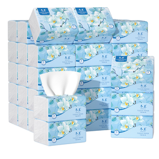 冬兰12000张共30包纸巾抽纸家用实惠装整箱批卫生纸巾擦手面巾纸