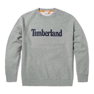 美国添柏岚TIMBERLAND天伯伦男士长袖休闲印花圆领卫衣宽松套头衫