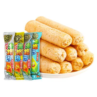 徐福记米格玛夹心米果卷糙米卷能量棒小吃散装批发饼干蛋卷小零食