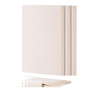 得力半生熟100张书画纸初学者毛笔练字书法专用国画生宣熟宣工笔画美术专用纸四尺三开作品纸练习纸书画纸