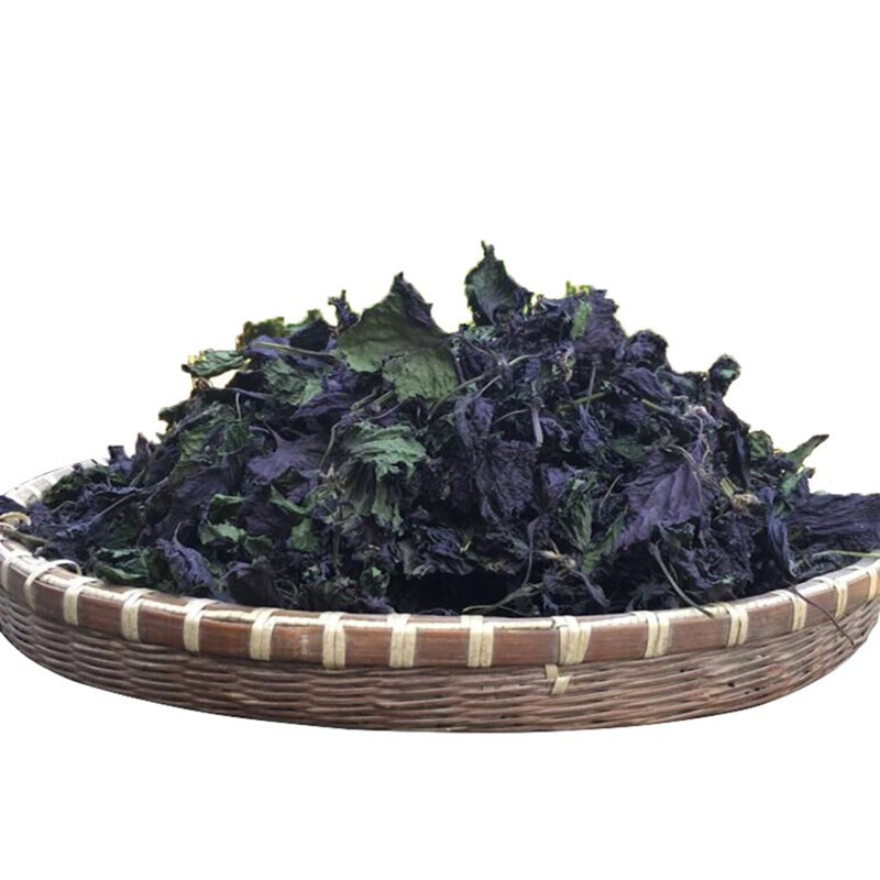 新鲜野生紫苏叶干农家苏叶泡茶泡澡去腥提鲜食用香料无粗梗送种子